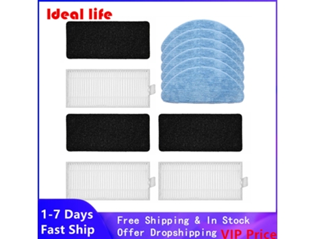 Filtro paños de fregona paño de fregar almohadillas de limpieza alfombras filtros barredora de repuesto para Yeedi K600 K700 piezas de aspiradora r...