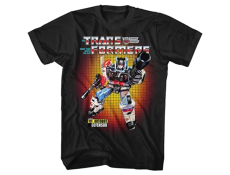 Camiseta ROCKINSTONE Box Art Defensor Transformers (S)