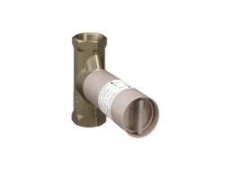 Cuerpo básico HANSGROHE 40 l/min Válvula de cierre cerámica enrasada DN15