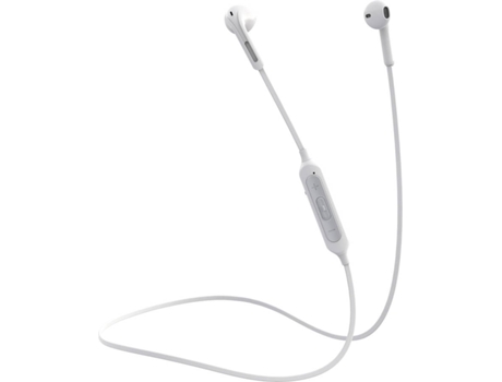 Auriculares Bluetooth CELLY Drop Caps Vi (In Ear - Blanco)