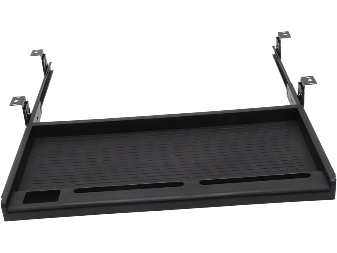 Bandeja Deslizante De Pp Para Teclado Con Cajón Para Colocar Debajo Del Escritorio, Ideal Para Teclados De Oficina.
