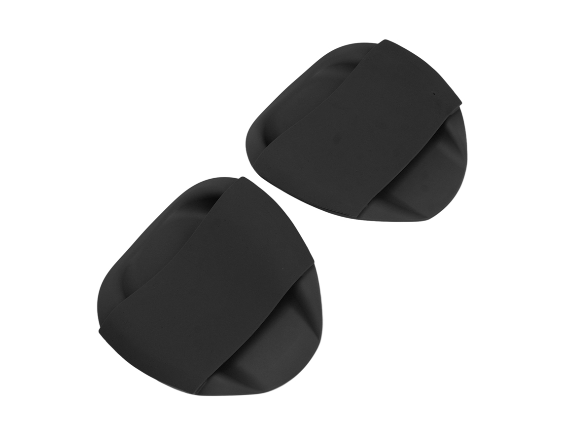 Pala de natación ergonómica grande de silicona para estilo libre.
