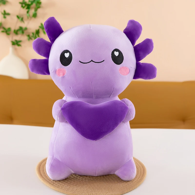 (morado, 50 Cm) Peluche De Ajolote, Peluche De Ajolote