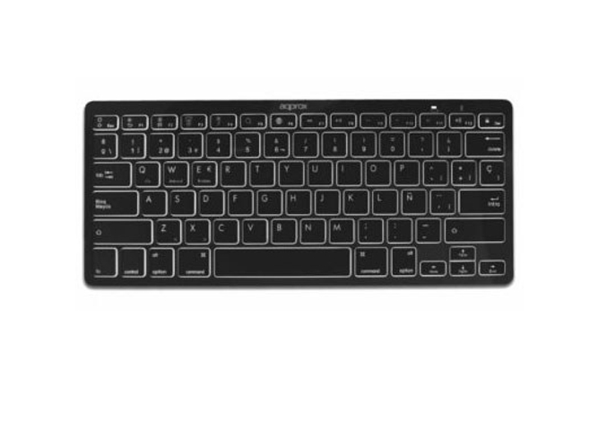Teclado APPROX Appkbbt02B (Inalámbrico - Layout Español)