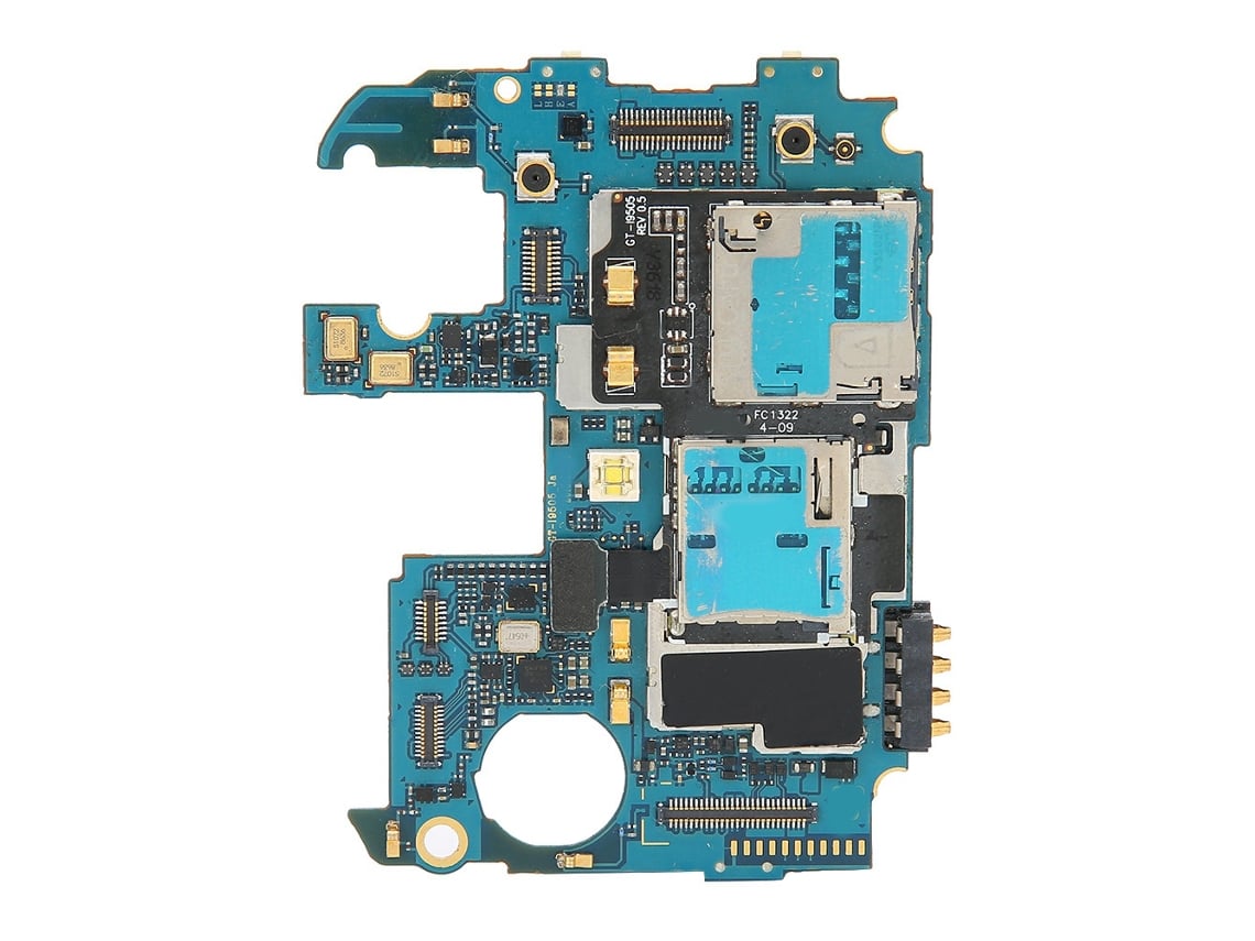 Placa Mãe Para Samsung S4 I9505, Material Abs Durável Ecológico Azul Acessório De Celular