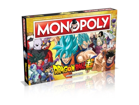 Juego de Mesa WINNING MOVES Monopoly Dragon Ball Super