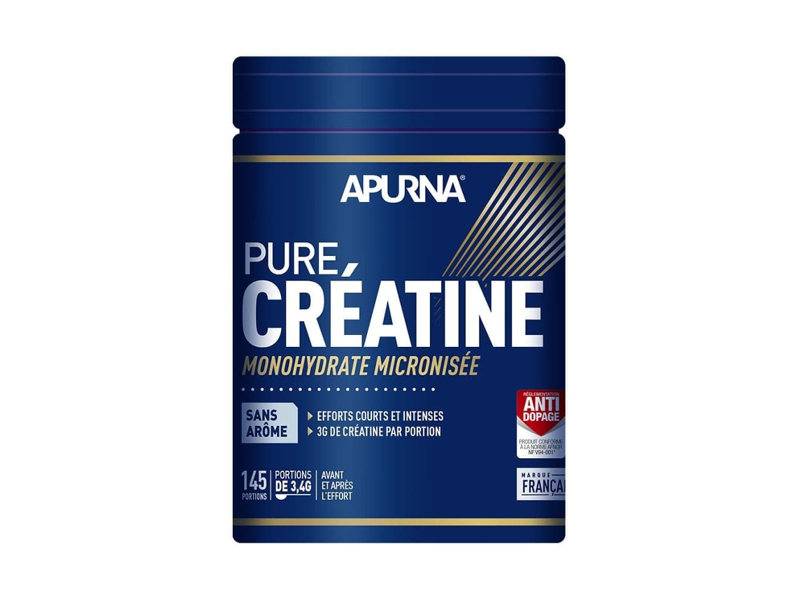 Creatina monohidratada pura de Apurna Nutrition (500 g)