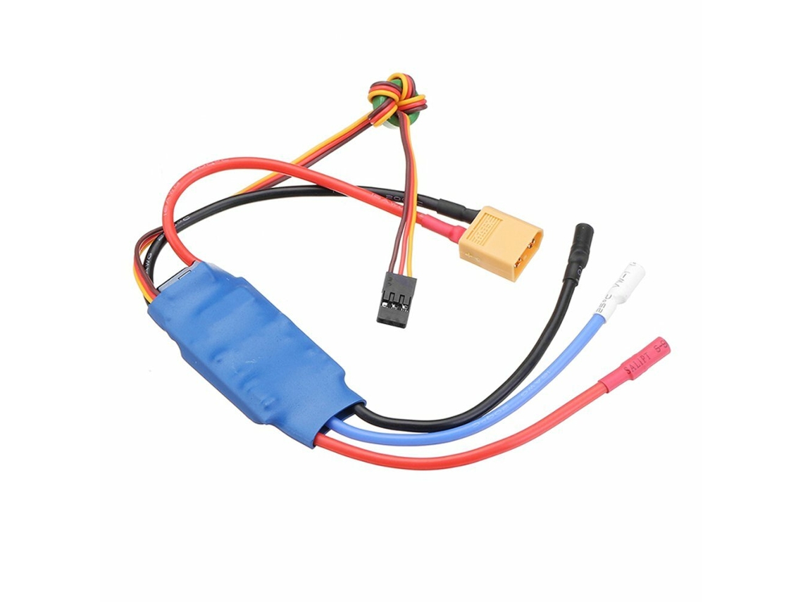Volantex Easy Plug 40a 2-4s Brushless Esc With Xt60 Plug 180 Dupont Cable For Trainstar Ascent 747-8 1400mm Rc Airplane