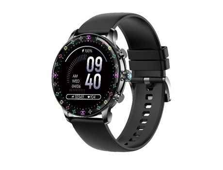 Smartwatch, Pantalla HD de 1.39 Pulgadas, Impermeable IP67, Para iPhone y Android, Negro CHRONUS