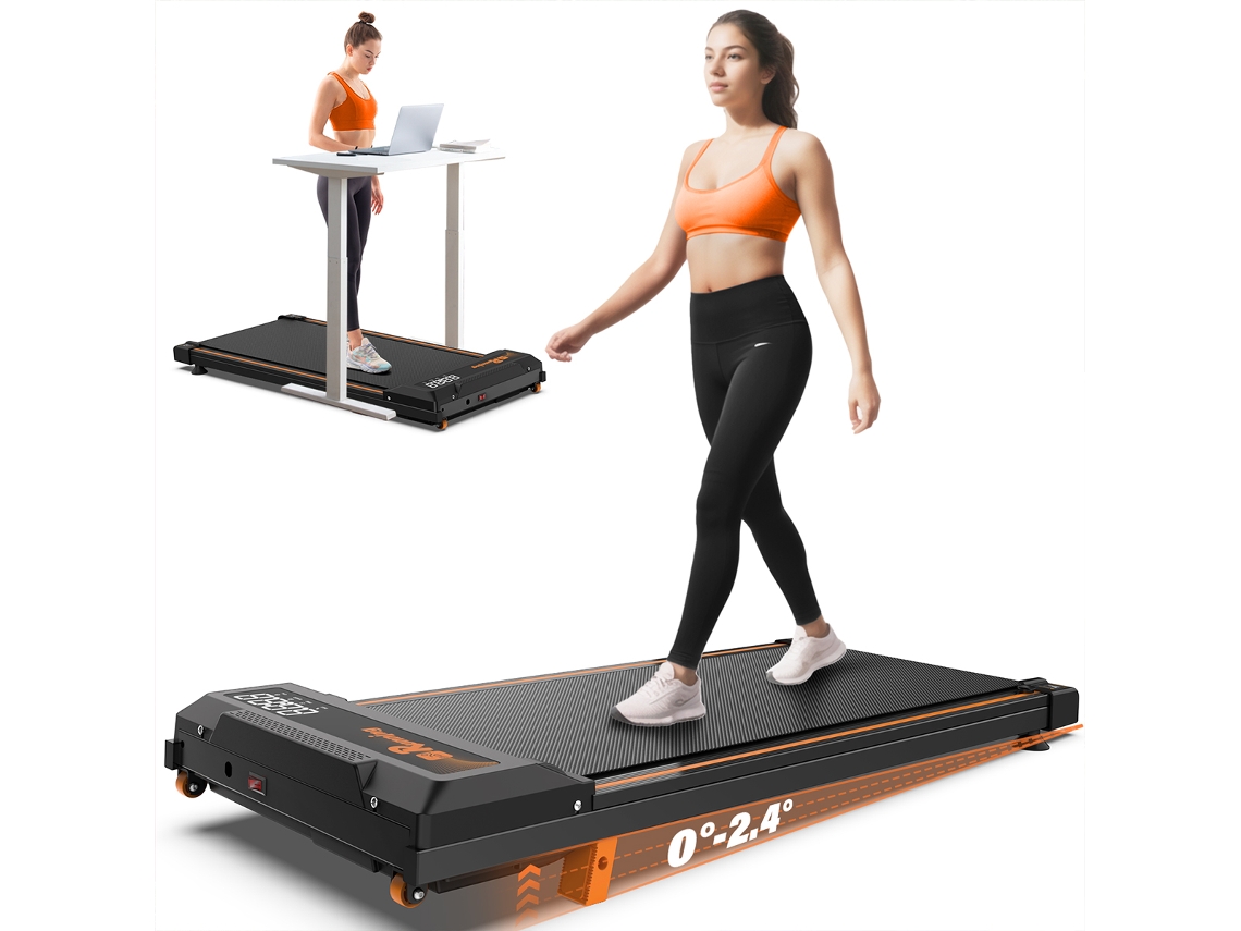 Cinta De Correr Kreeda Q29-3 Con Motor De 2,5 Hp, Velocidad De 1-6 Km/h Y Capacidad De 120 Kg, Ideal Para Entrenamiento En Casa Y Oficina