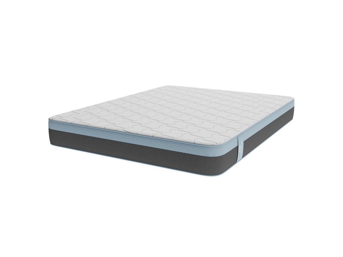 Colchón Viscoelástico ViscoSense Flow PureVital 4990 180x200 Multicapa Altura 28cm Firmeza Alta Núcleo FoamVital Doble Cara Dual System para Invierno y Verano CECOTEC
