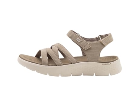 Sandalias de Mujer SKECHERS Go Walk Flex Tecido Beige (40)