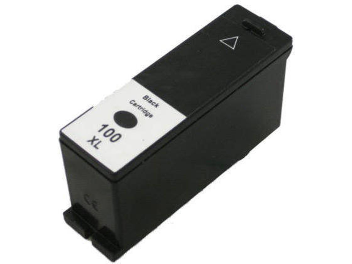 Cartucho para Lexmark 100XL Negro (14N1068E / 14N1092E / 14N0820E / 14N0918E / 14N0848E)