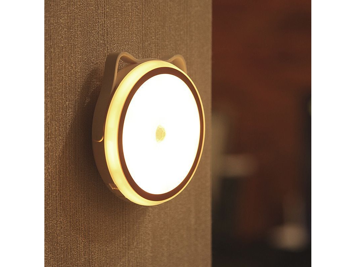 Luz Nocturna Led Infantil Con Sensor De Movimiento Y Luz, Recargable Por Usb, Para Dormitorio, Baño Y Pasillo.