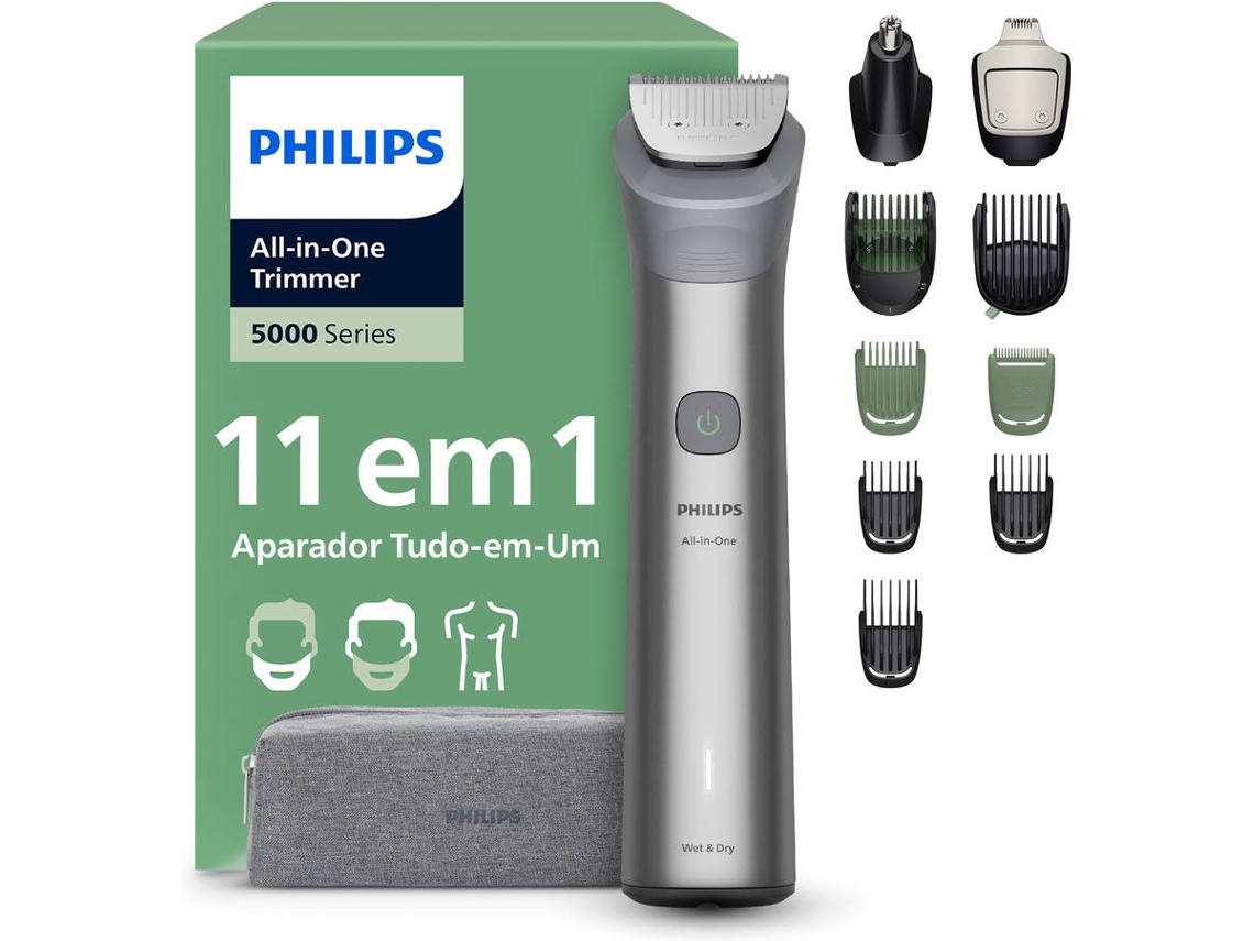 Cortapelos multifunción PHILIPS MG5941/15 (Autonomía: 120 min - Batería - Gris)