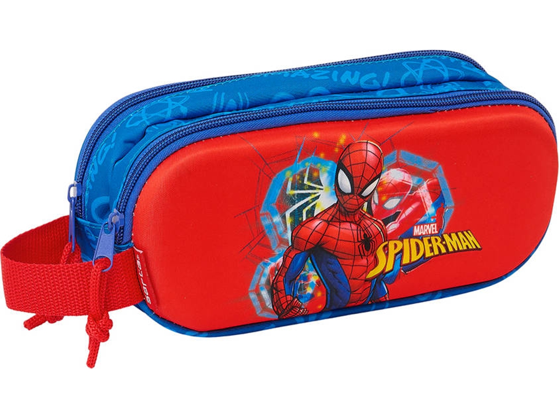 Estuche Doble 3D SPIDER-MAN Rojo