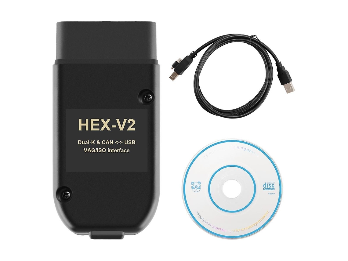 Escáner Obd2 Hex V2 Usb Com 22.3 Para Golf A6 Seat Unlimited Vins Atmega162+16v8+ft232rq