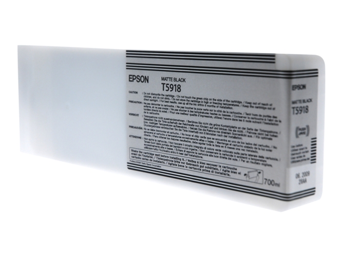 Cartucho de tinta original EPSON, T5918 7 ml , Negro mate, C13T591800