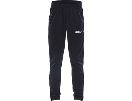 Pantalones para Hombre CRAFT Progress Negro para Fútbol (146 - 152 cm)