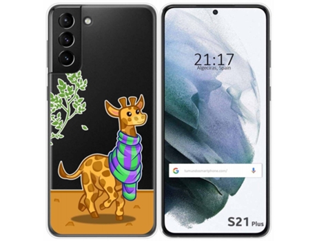 Carcasa Samsung Galaxy S21+ Plus 5G TUMUNDOSMARTPHONE Dibujos Transparente Multicolor
