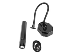 Lámpara Recargable Inalámbrica Para Secado De Uñas De Gel Con Cuello Flexible Y Temporizador De 9 W