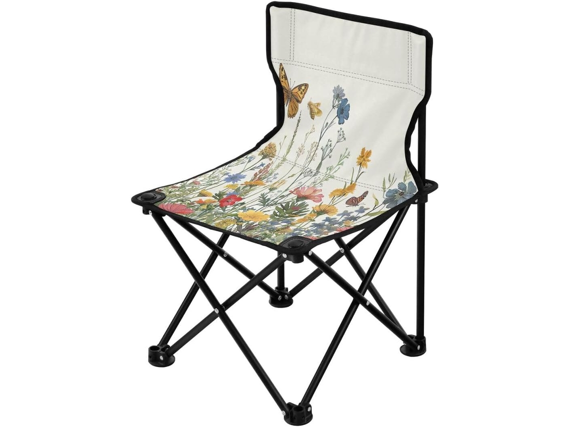 Silla Plegable De Camping Para Resistente Duradera Portátil Fácil Instalar