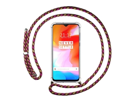 Carcasa OnePlus 6T TUMUNDOSMARTPHONE Colgante Rosa