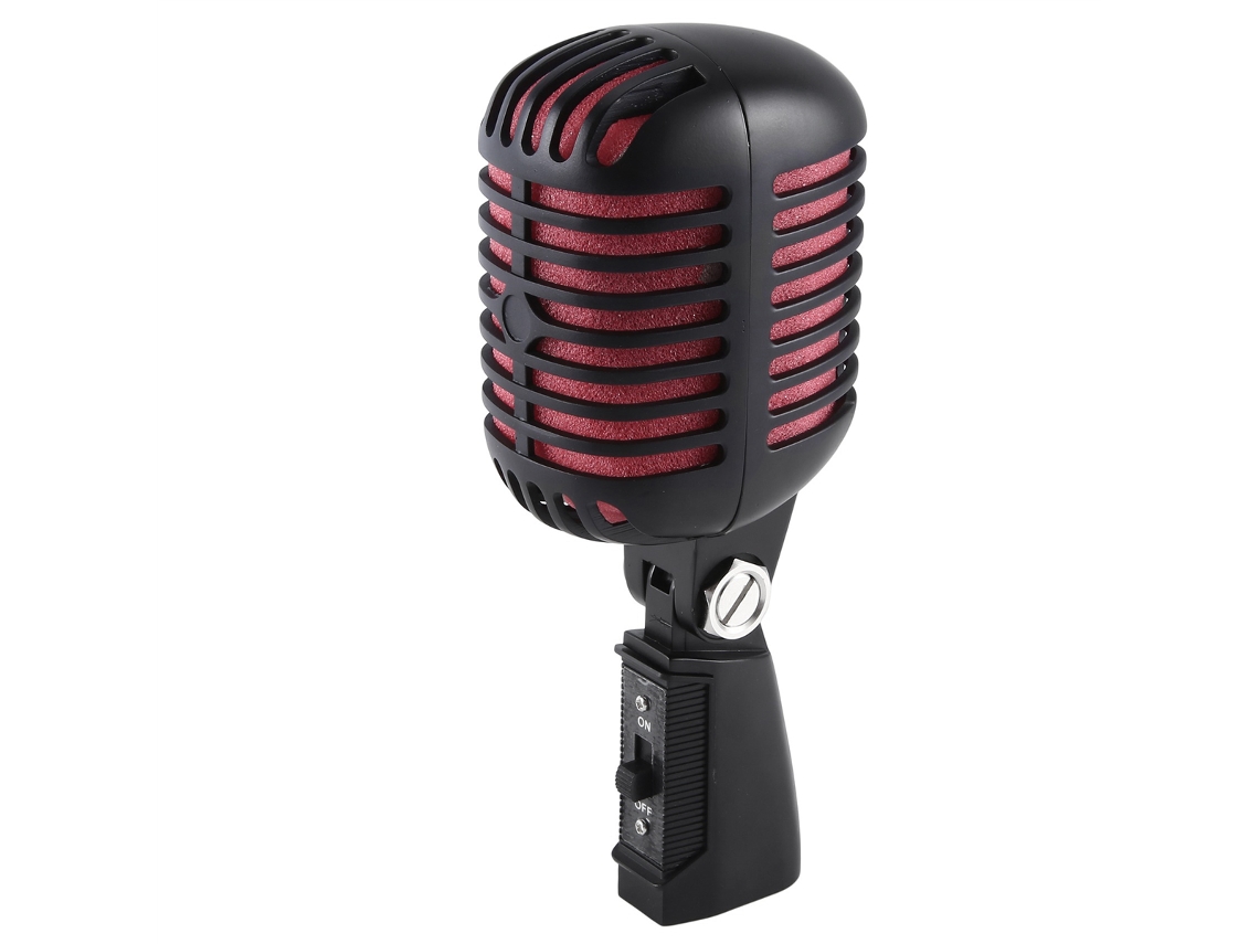 Micrófono Vocal Dinámico Retro Clásico Profesional, Micrófono Oscilante De Metal, Adecuado Para Presentaciones.