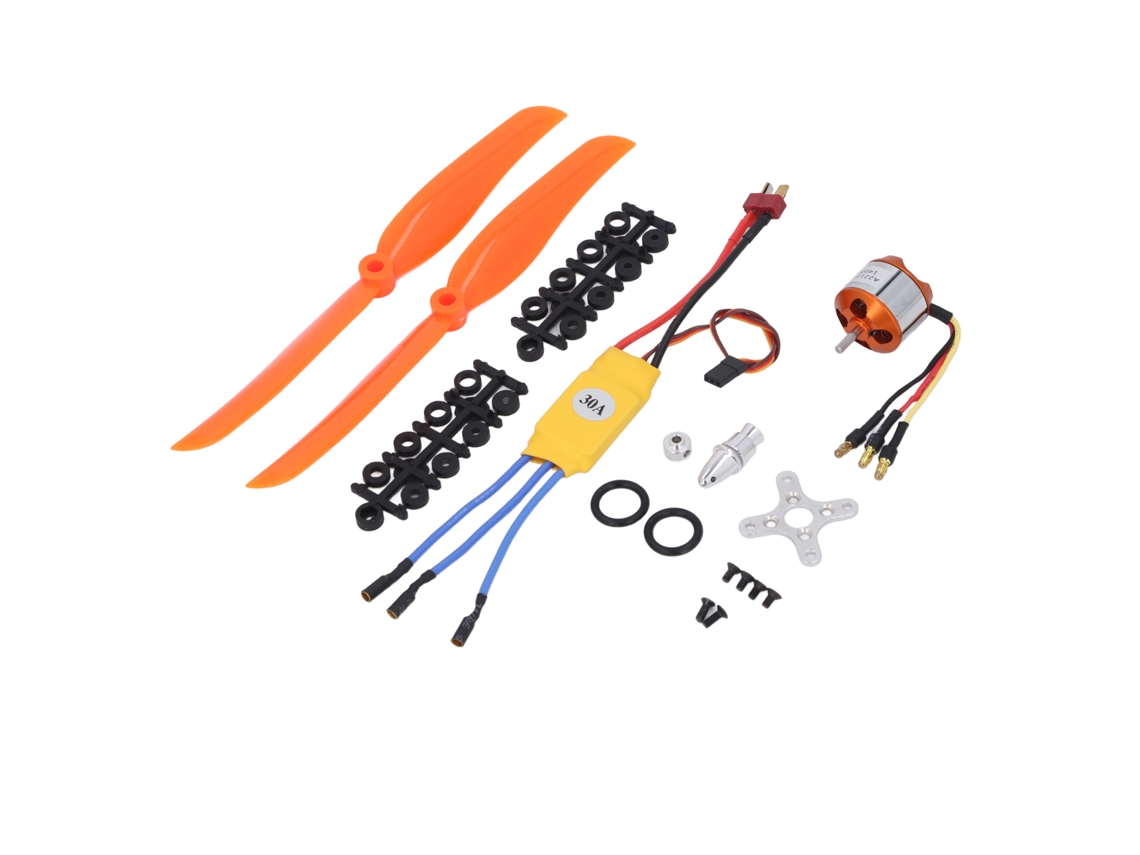 Motores brushless outrunner de 1400 kV para RC