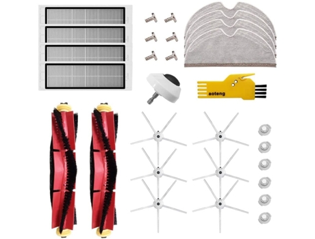 Pack de 30 accesorios para Xiaomi Roborock S6/Pure/S5 Max/S4 Max/E4/MaxV/E35/25/20