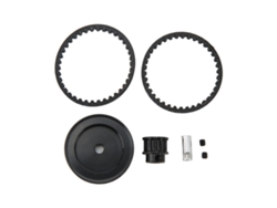 Sistema De Engranajes De Transmisión Por Correa 12t 30t Para Traxxas 1/10 Coche Rc Crawler, Piezas De Mejora Diy Negro