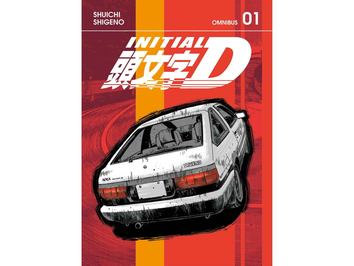 Libro Initial D Omnibus 1 de Shuichi Shigeno (Inglés)