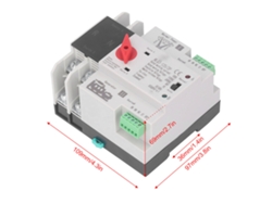 2026dz-interruptor De Transferencia Automática De Doble Potencia 100a Respuesta En Milisegundos Para Continuidad Ac110v