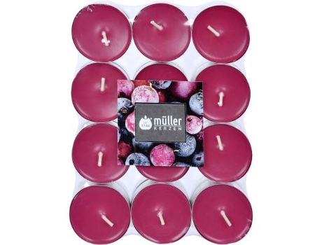 Retratil 24 Velas Té Müller 4H Frutos Rojos