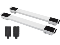 Rodillo Extensible Para Muebles Y Electrodomésticos De Alta Resistencia Capacidad Carga 300 Kg Base Acero Con Ruedas