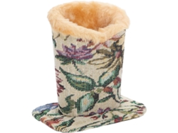 Soporte Gafas Felpa Amarilla Almacenamiento Parasol Decorativo Oficina Hogar Suave Delicada Accesorio Práctico