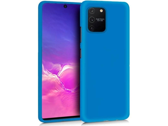 Carcasa Samsung Galaxy S10 Lite COOL Silicona Azul