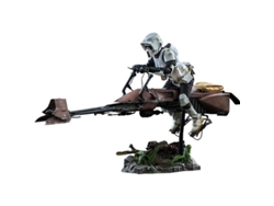 Figura Hot Toys Mms612 - Star Wars Return Of The Jedi - Scout Trooper Speeder Biker