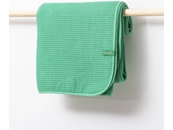 Manta BENETTON Algodón (Verde - 140X190 cm)