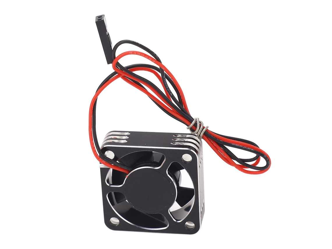 Ventilador de refrigeración universal para coches RC de 5/9 V - Plateado