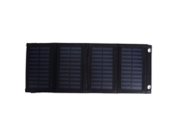 Cargador solar portátil (20 W, 5,5 V, carga rápida para móviles)
