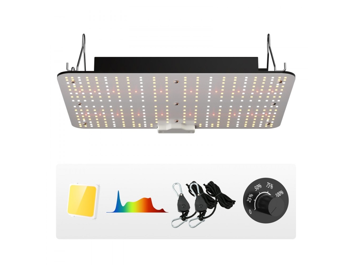 Panel LED de crecimiento de espectro completo IP65 de 150 W con diodos Samsung de Tekmaquinas