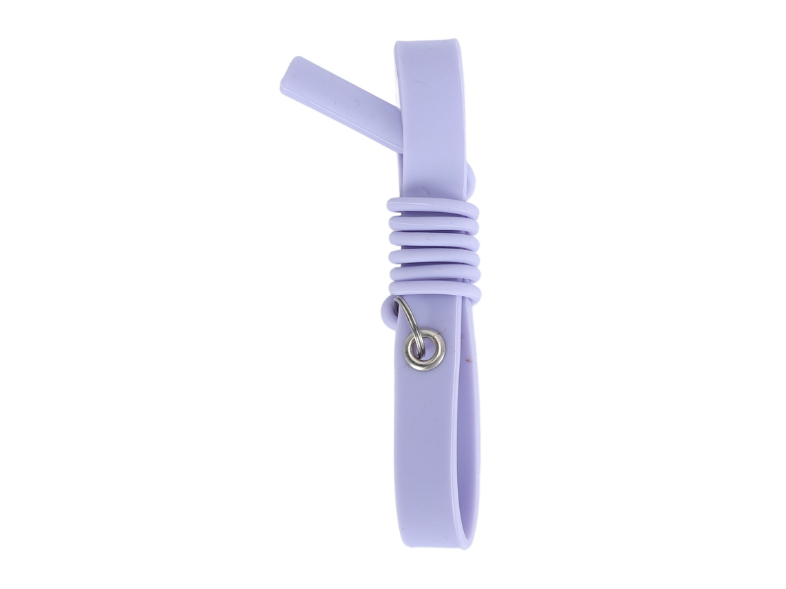 Soporte Para Pinzas De Extensiones De Pestañas Con Pulsera Protectora De Silicona Morada. Herramienta Auxiliar.