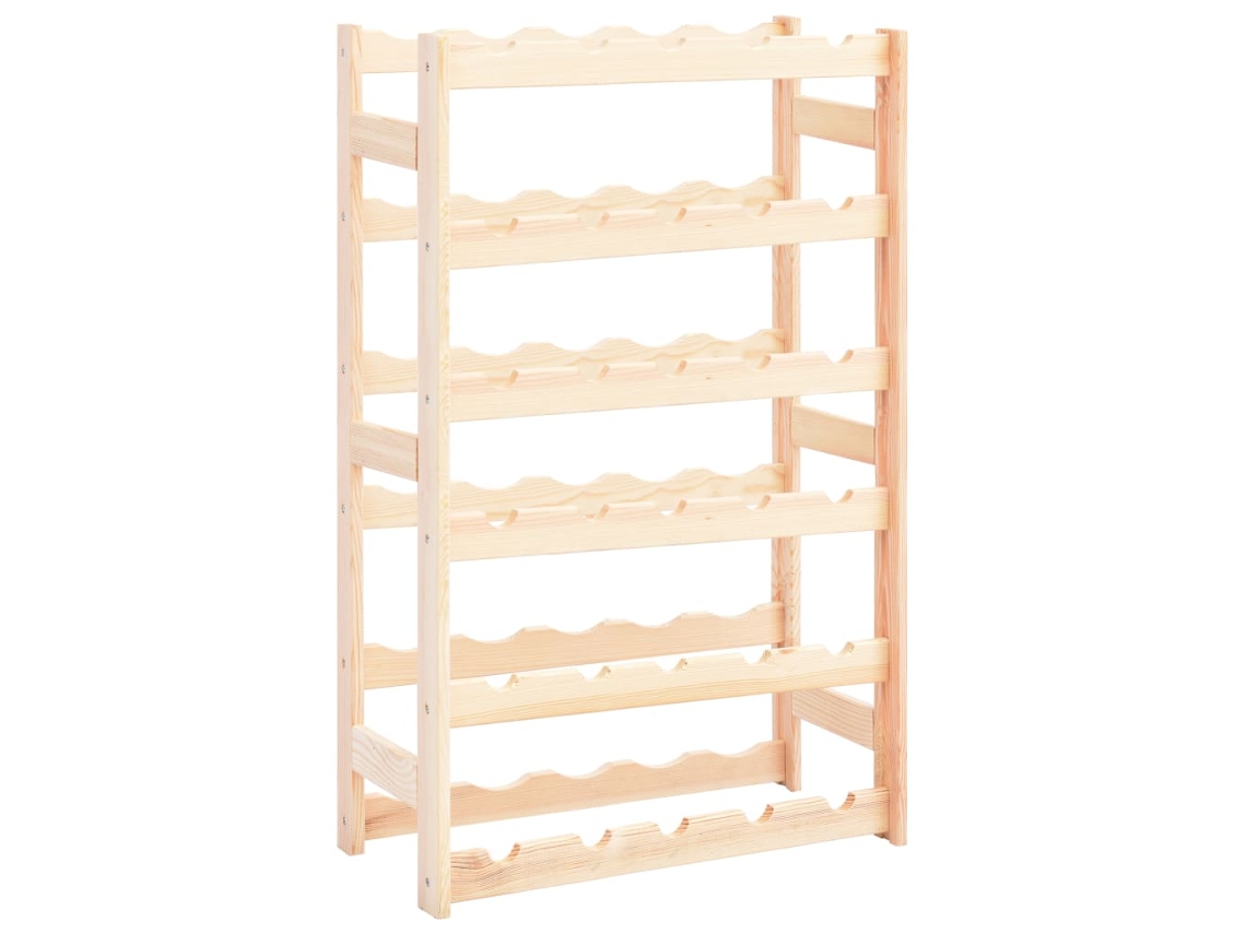 Botellero VIDAXL Beige Madera