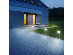 Steinel Bolardo de jardín sensor GL 80 LED IHF CUBO antracita 055479