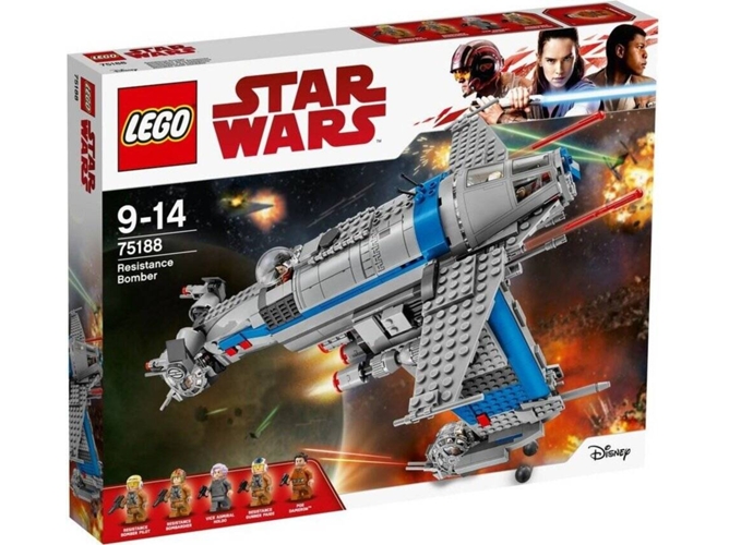 LEGO Star Wars - Bombardero de Resistencia (Edad Mínima: 10 - 780 Piezas)