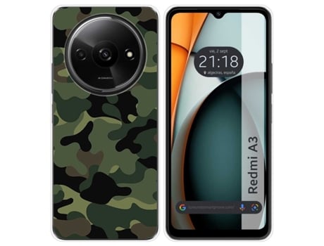 Funda para Xiaomi Redmi A3 TUMUNDOSMARTPHONE Silicona Multicolor