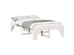 Maison Exclusive - Estructura De Cama 120 X 200 Cm Madera De Pino Macizo