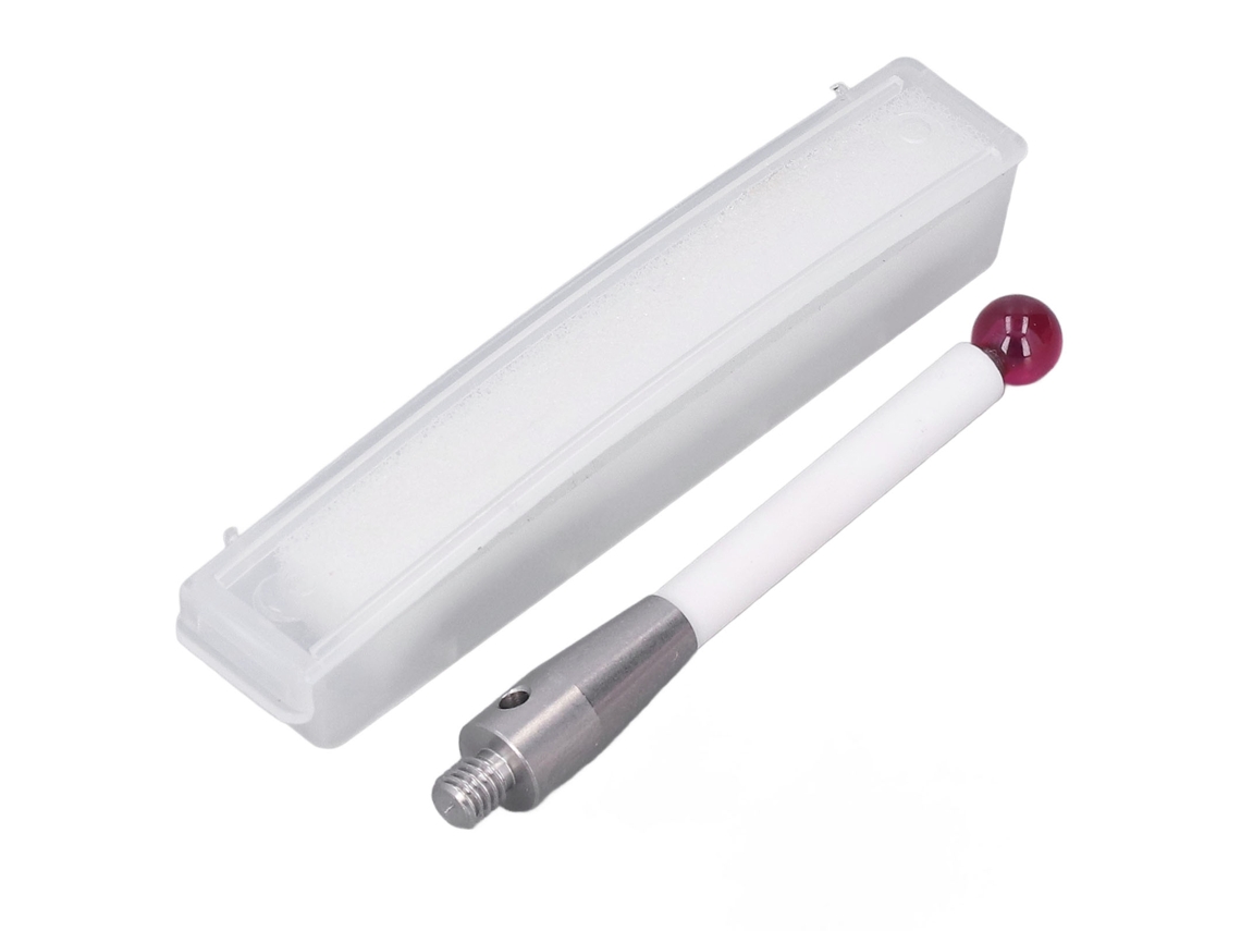 Sonda Cmm Con Punta De Acero Inoxidable Y Cerámica, Bola De 6 Mm, Cable M4, Herramienta De Medición