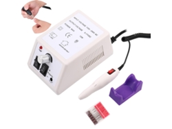 KOFIHETY Taladro eléctrico de uñas silencioso y de baja vibración para manicura y pedicura en salón, multifuncional para uñas gruesas, pulidor y quitaesmalte d